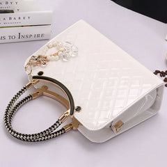 High Ladies Handbag Satchels Women Handbag PU Leather Handle Bags Large Capacity
