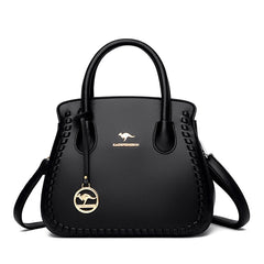 High Leather Handbags Purses Women Bags Ladies Shoulder Crossbody Bags