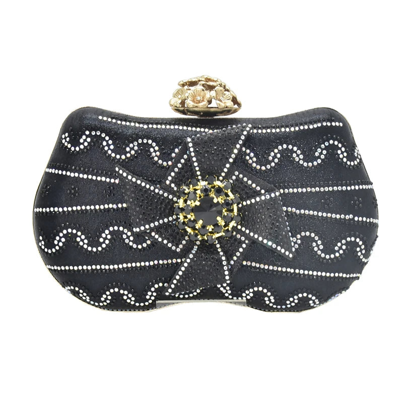 Fashionable Leather Lady Clutch & Shoulder Bag