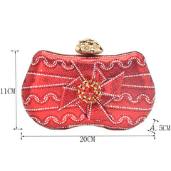 Fashionable Leather Lady Clutch Bag