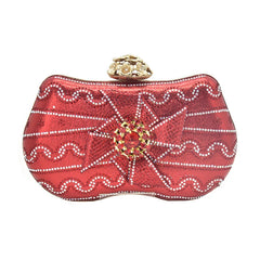 Fashionable Leather Lady Clutch & Shoulder Bag