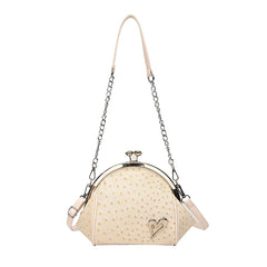 Leather Shell Shoulder Messenger Bags for Women Ladies Handbags