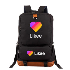 High Likee Video APP Daily backpack Students Boys Girls Daily rucksack