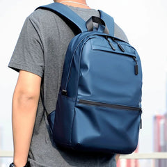 Men Ultralight Backpack Soft Polyester School Backpack Laptop Waterproof