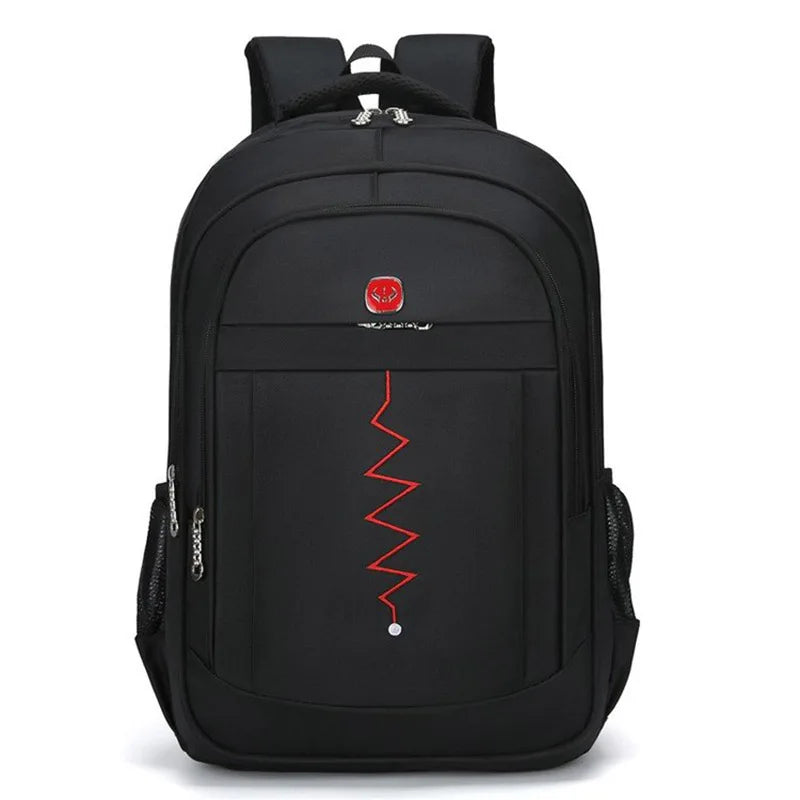 Men's Waterproof Nylon Backpack 15.6 Inch Laptop Mochila Bookbag