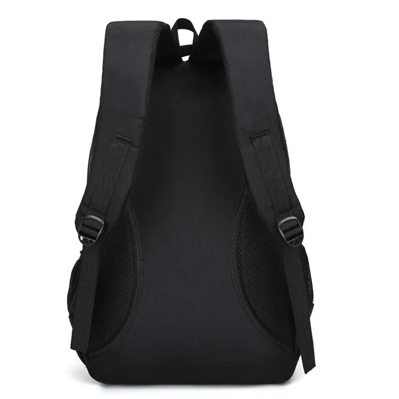 Men's Waterproof Nylon Backpack 15.6 Inch Laptop Mochila Bookbag