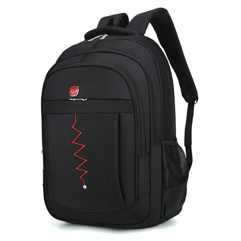 Men's Waterproof Nylon Backpack 15.6 Inch Laptop Mochila Bookbag