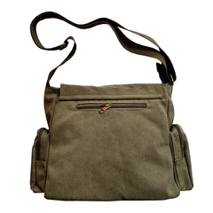Totoro Canvas Shoulder Bag Large Satchel Messenger Crossbody