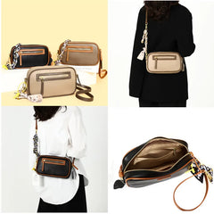 Natural Cowskin Female Shoulder Crossbody Tote Leather Bags