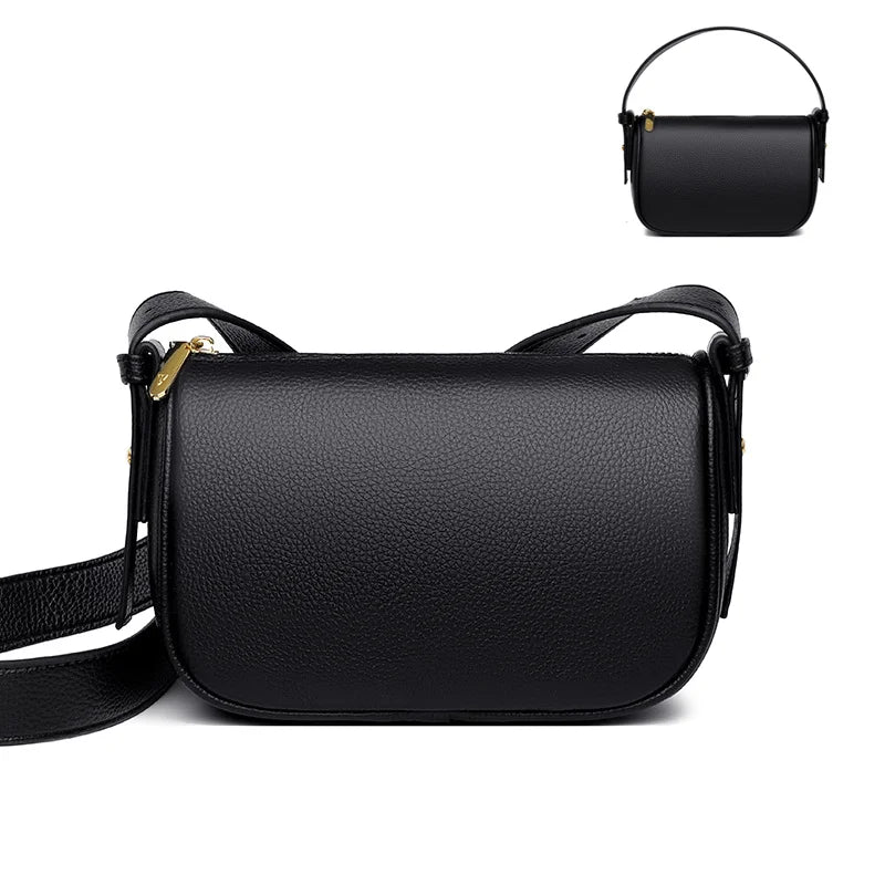 Cowskin Shoulder Crossbody Tote Bag for Women