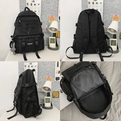 High Netbag Backpack Women Waterproof Nylon Schoolbag Student Shoulder bag