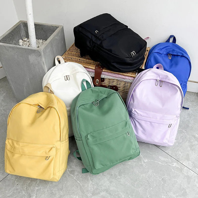 Waterproof Nylon Women Backpack for Teens