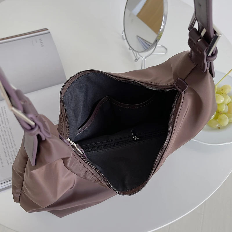 Nylon Large Capacity Women's Shoulder Bag