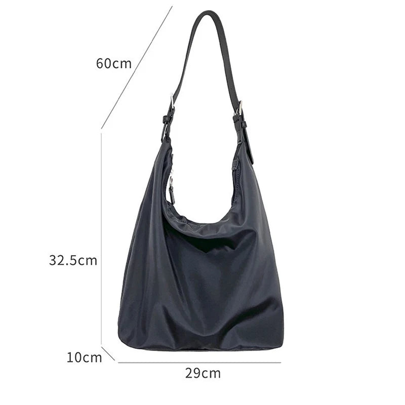 Nylon Large Capacity Women's Shoulder Bag