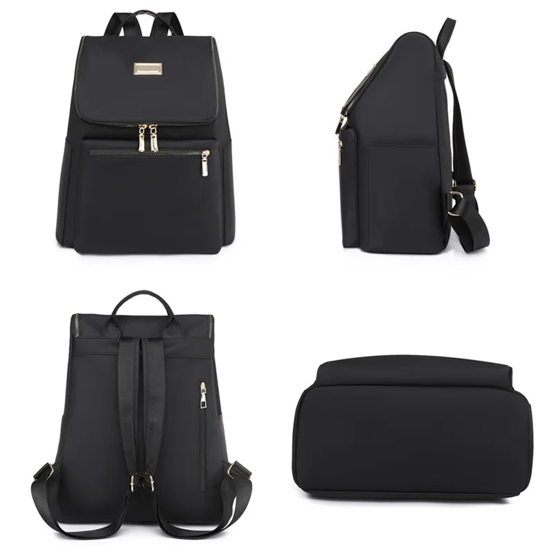 Oxford Backpack Women Waterproof School Bag