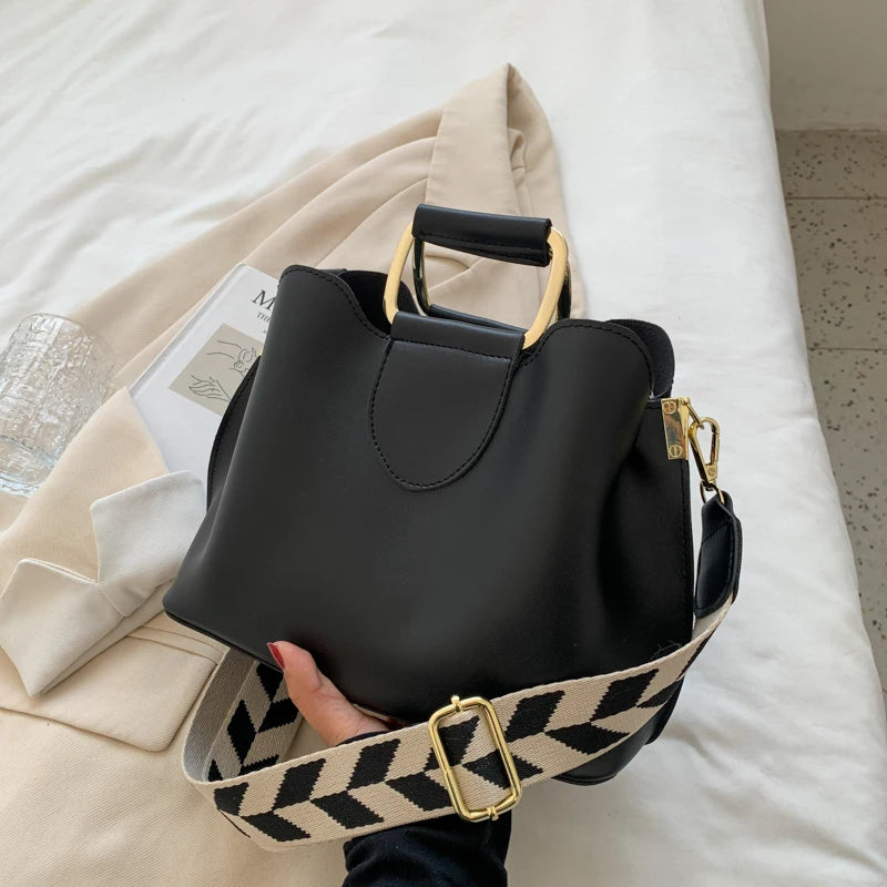 PU Leather Crossbody Bag Winter Shoulder Classic Handbag