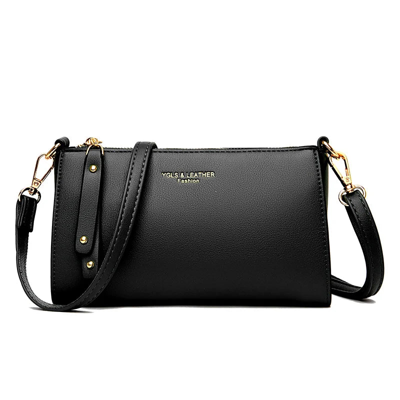 PU Leather Handbag Casual Small Shoulder Crossbody Bags for Women