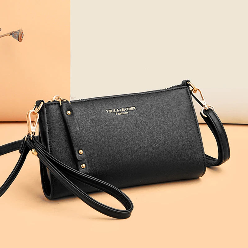 PU Leather Handbag Casual Small Shoulder Crossbody Bags for Women