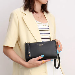PU Leather Handbag Casual Small Shoulder Crossbody Bags for Women