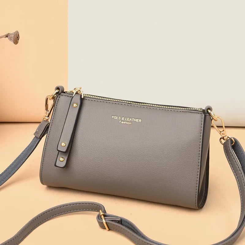 PU Leather Handbag Casual Small Shoulder Crossbody Bags for Women