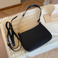 PU Leather Small Crossbody Bag Single Chain Shoulder Bag for Women