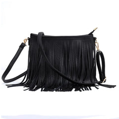 Tassel Handbags And Purses Female Retro Messenger Bag