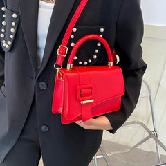 High PU Leather Women Handbags All-match Messenger Small S...