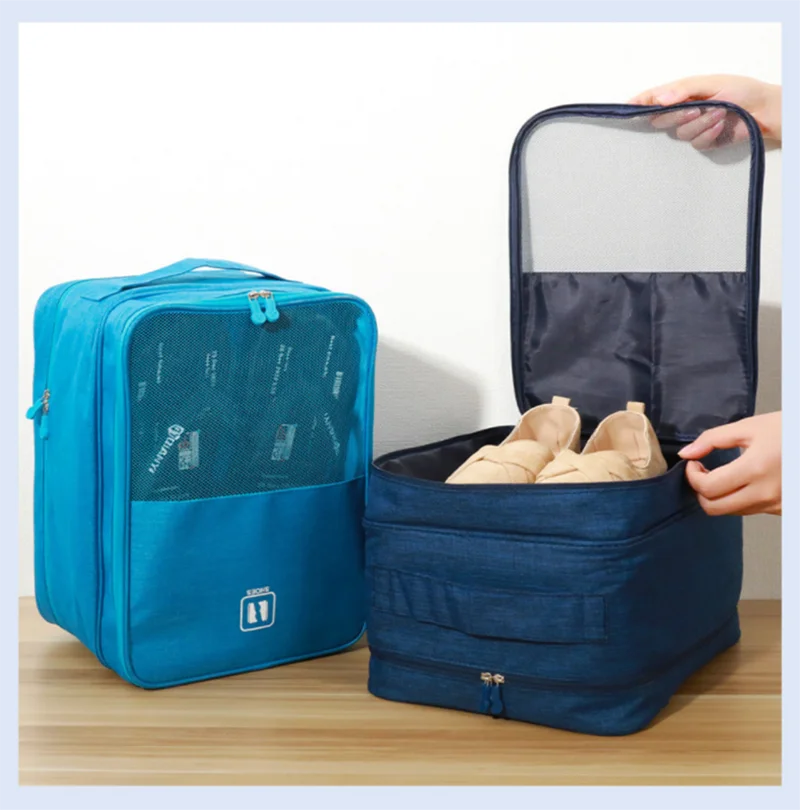 Portable Travel Shoe Bag Underwear Clothes Bags Organizer Storage