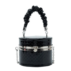 Silver Lattice Small Shoulder Purses Women Handbags