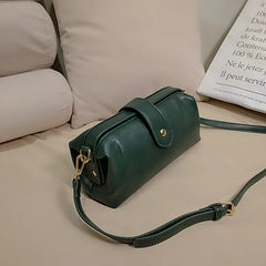 Vintage Messenger Bag Small Shoulder Crossbody Doctor Bag Women