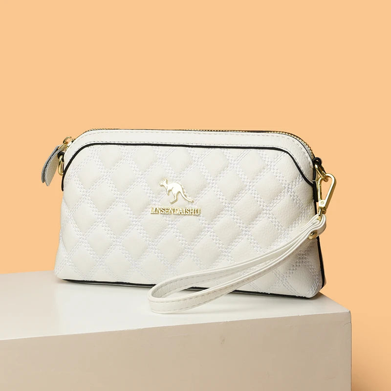 High Purse Lattice Women Shoulder Bags Crossbody Bag Handbags Female Messenger