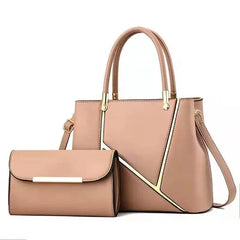 Leather Shoulder Bag Women's Large Capacity Tote