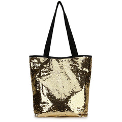 Sequins Gradient Women Large-Capacity Shoulder Bag Handbag