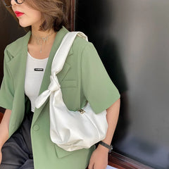 Vintage Zipper Handbags Women Underarm Hobos Messenger Purses