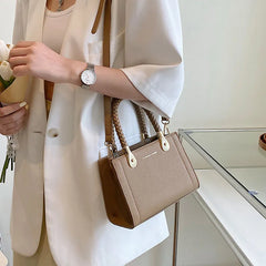 Small Flap Shoulder Crossbody Bag for Women Solid Handbags