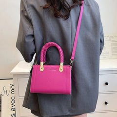Small Flap Shoulder Crossbody Bag for Women Solid Handbags