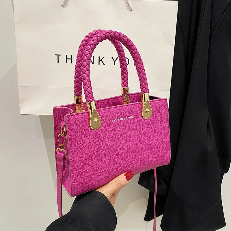 Small Flap Shoulder Crossbody Bag for Women Solid Handbags