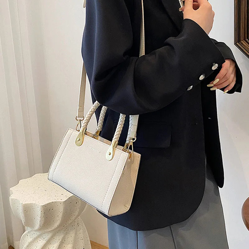 Small Flap Shoulder Crossbody Bag for Women Solid Handbags