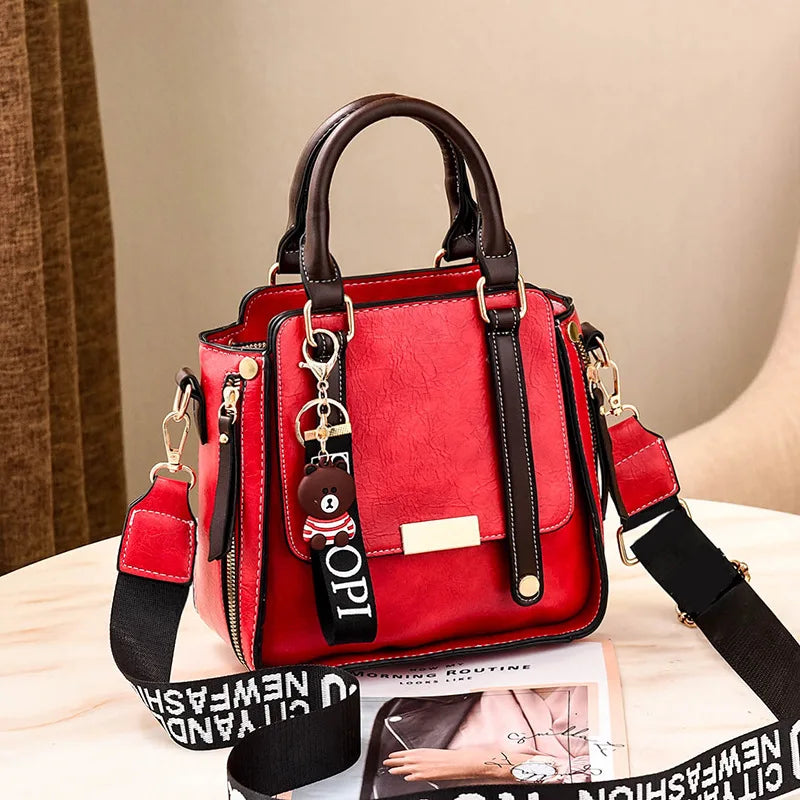 High Ladies Messenger Handbag Autumn Winter Shoulder Bag Women