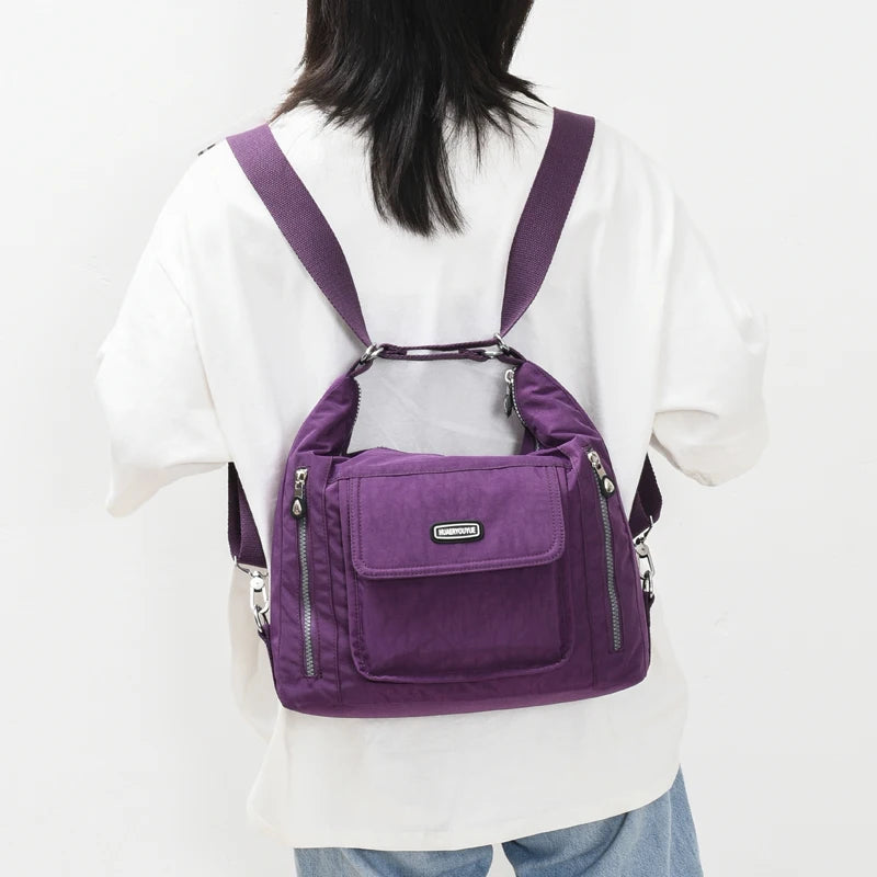 Waterproof Nylon Small Female Shoulder Bag Women Messenger Bags Tote Mini Handba