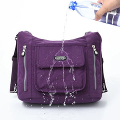 Waterproof Nylon Small Female Shoulder Bag Women Messenger Bags Tote Mini Handba
