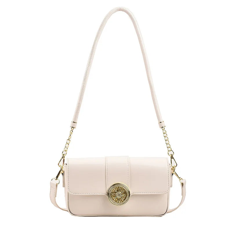 Small Leather Shoulder Bag for Women Crossbody Bag
