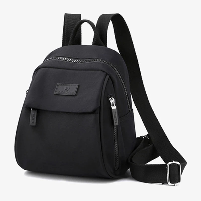 Small Women's Waterproof Nylon Mini Backpack