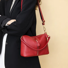 Soft Cowhide Shoulder Bag Women Handbags 100% Leather Messenger Bag