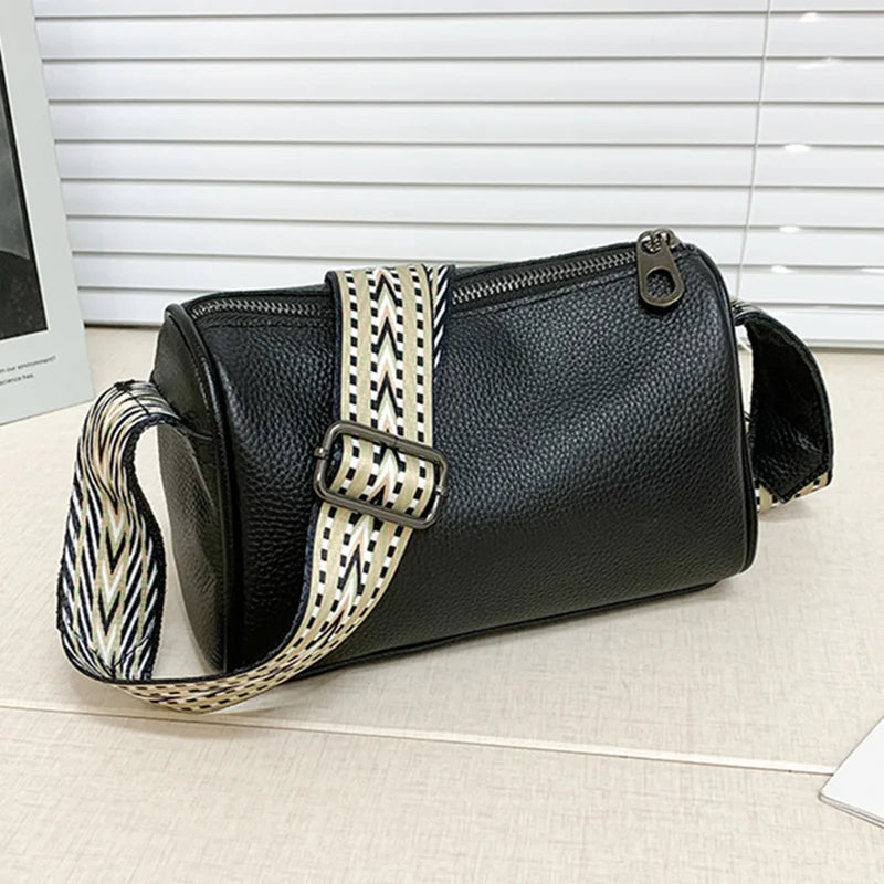 Soft Leather Women Shoulder Bag Crossbody Handbag