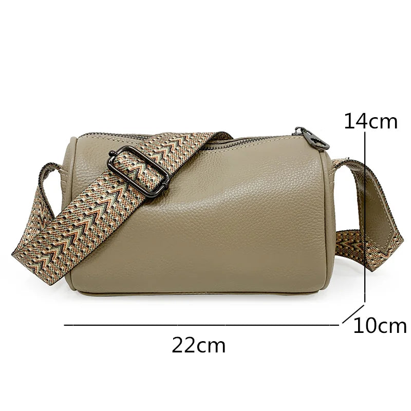 Soft Leather Women Shoulder Bag Crossbody Handbag