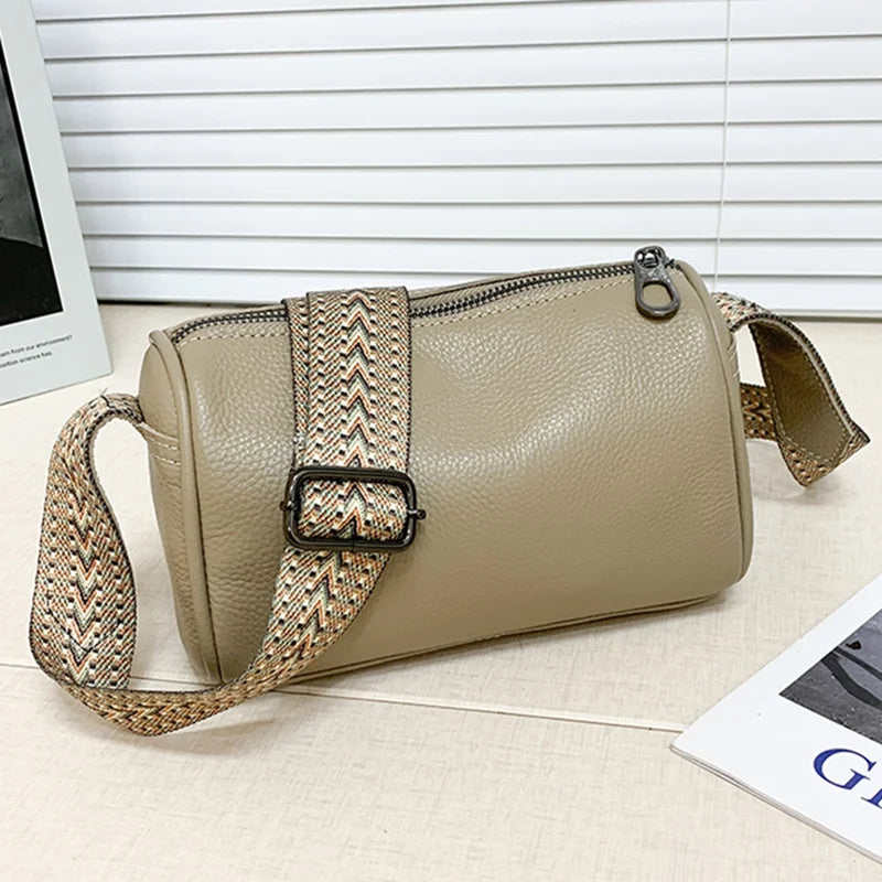 Soft Leather Women Shoulder Bag Crossbody Handbag
