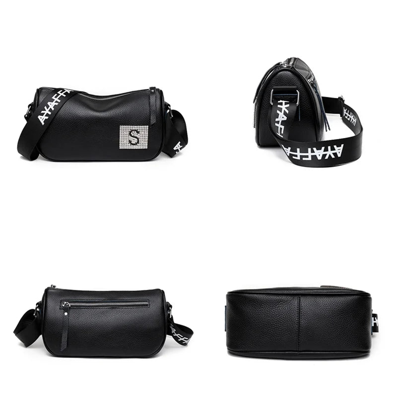 Soft Leather Women Shoulder Handbags Ladies Tote Bags Wallet