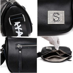 Soft Leather Women Shoulder Handbags Ladies Tote Bags Wallet