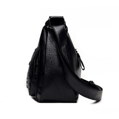 Women's Soft Leather Shoulder Bag Large Crossbody Handbag